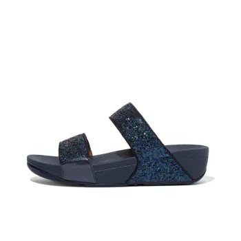 FITFLOP Slip-Resistant Odor-Resistant Slide Slippers Women's Blue