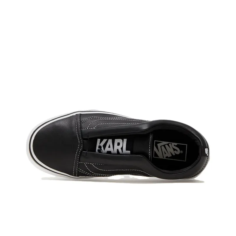 Vans Karl Lagerfeld X Old Skool 'Black Grey'-2