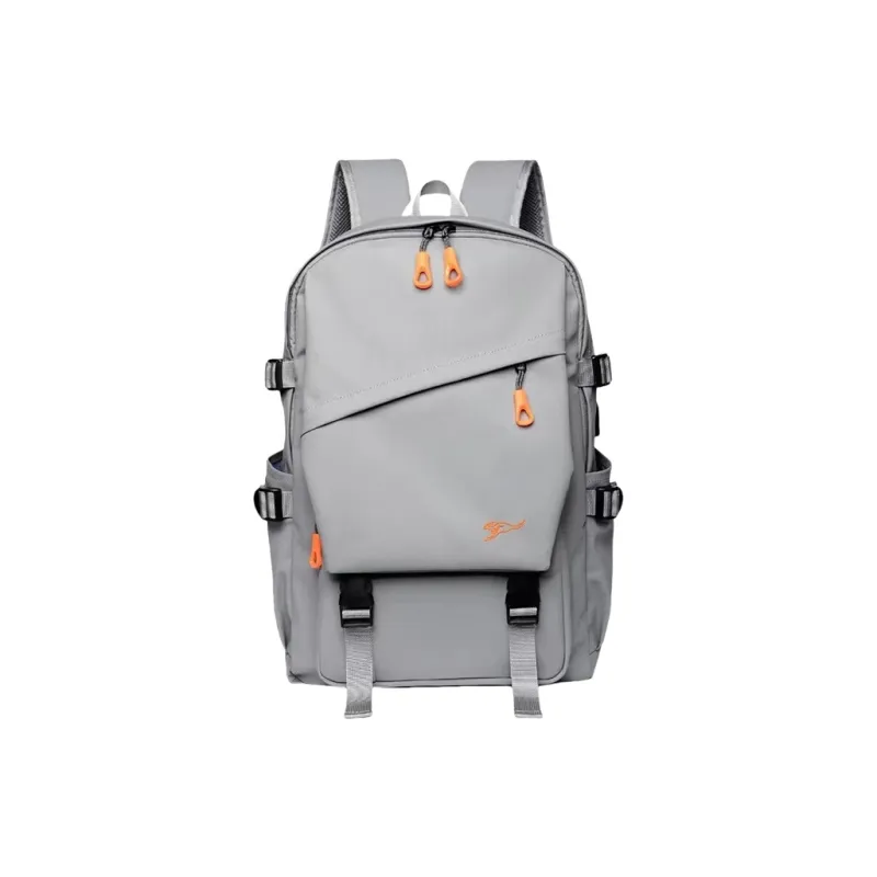 Dusen Kangaroo Oxford Backpack Regular Men's Black/Gray-4