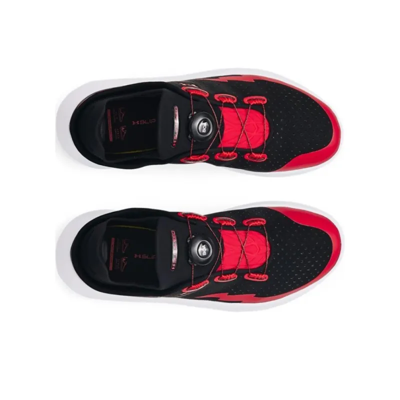 Under Armour SlipSpeed Trainer Shoes 'Black Red'-3