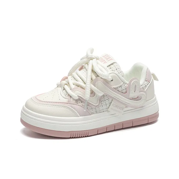FOREVER 21 Slip Resistant, Abrasion Resistant, Lightweight, Height Increasing Low Top Skateboard Shoes Women's-7