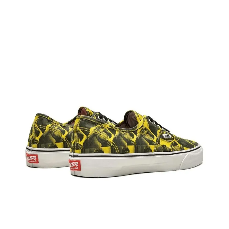 Vans Authentic Supreme Bruce Lee Yellow-3