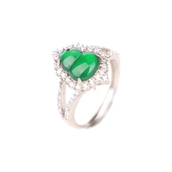 Clear Snow Ice Glutinous Rings Unisex