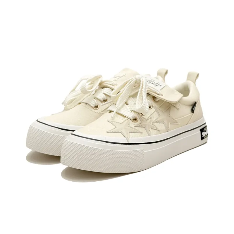 KAALIXTO Anti Slip Wear Resistant Canvas Shoes Unisex Beige-2