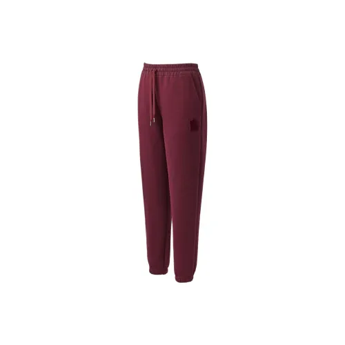 MACKAGE Knitted Sweatpants Women's Garnet Red