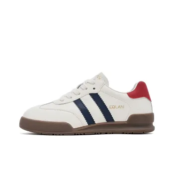 EBLAN Cushioning Wear Resistant Low Top Casual Shoes Women's Beige Blue
