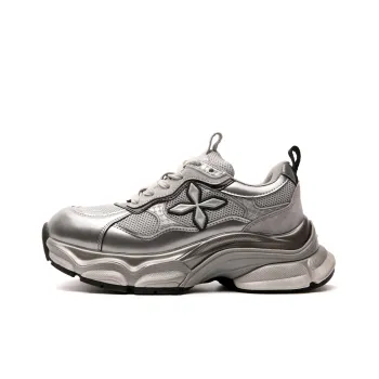 STELLA WEISZ Anti-Slip And Wear-Resistant Lightweight Height Increasing Coverage Low-Top Chunky Sneakers Women's