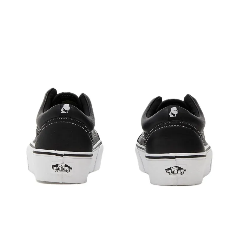 Vans Karl Lagerfeld X Old Skool 'Black Grey'-3