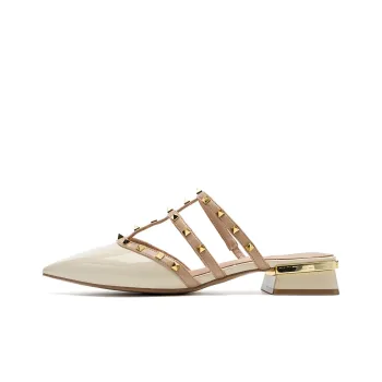 EBLAN Wrap toe Slippers Women's White