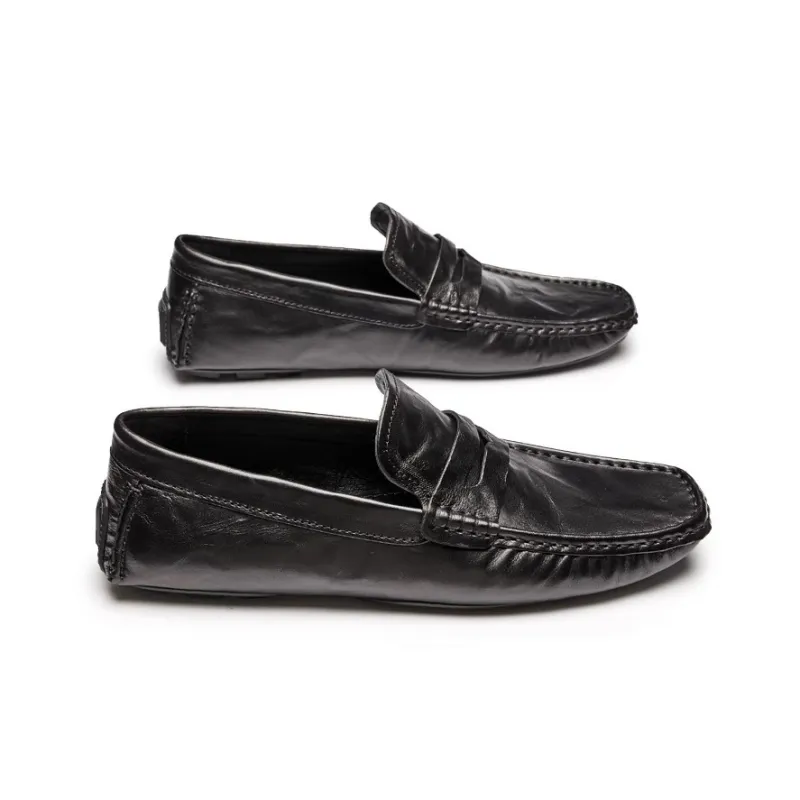 LEYGMENLG Casual Shoes Men's Black-4