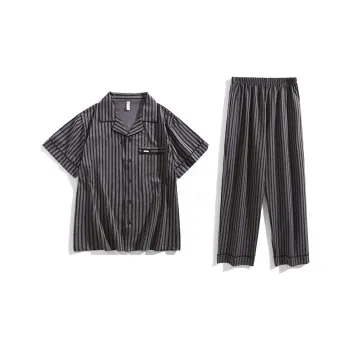 Fadaiqi Pajama Set Men's Charcoal Black