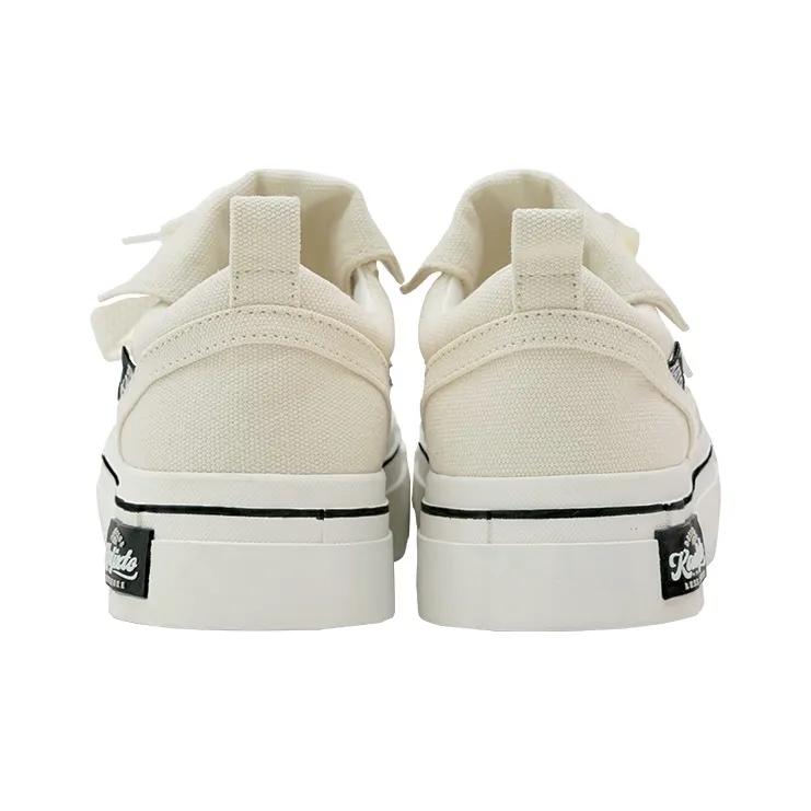 KAALIXTO Anti Slip Wear Resistant Canvas Shoes Unisex Beige-4