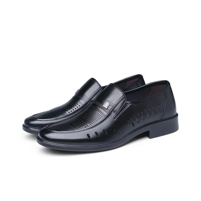 LAORENTOU Casual Leather Shoes Men's-20