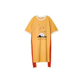 Huggy Kissy Nightgown Women's Yellow