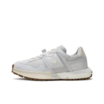 Le Coq Sportif Wear Resistant Support Low Top Casual Shoes Women's Gray White