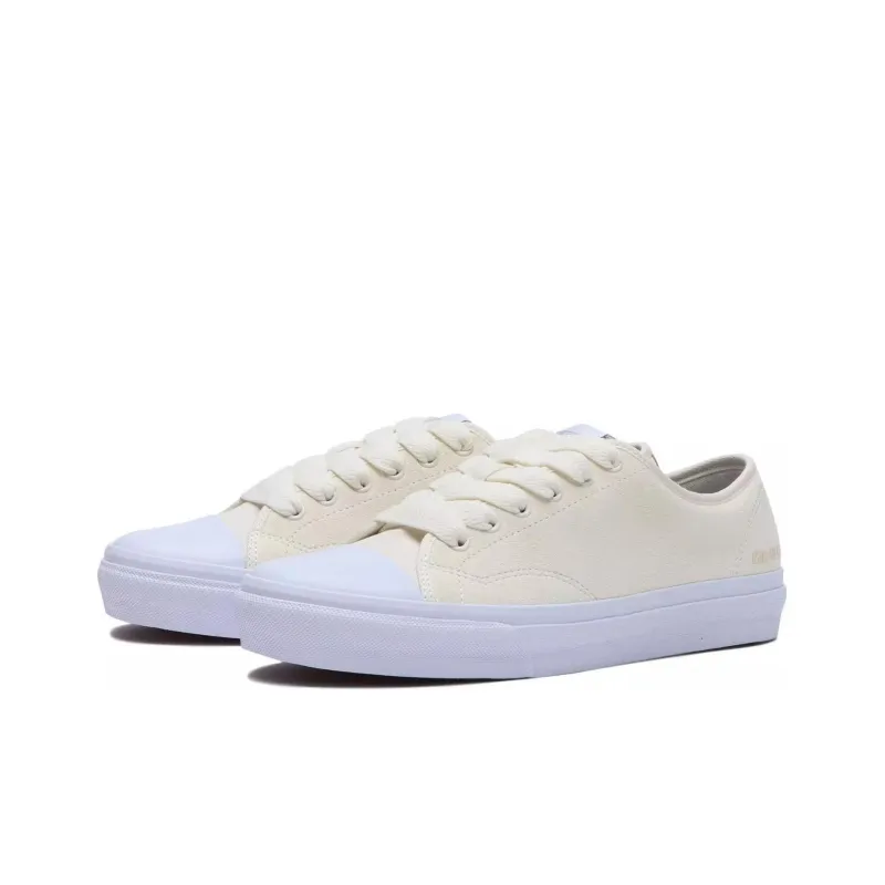 MIN NANO x Vans Chukka Slip Resistant Low Top Skateboard Shoes Men's Ecru-2