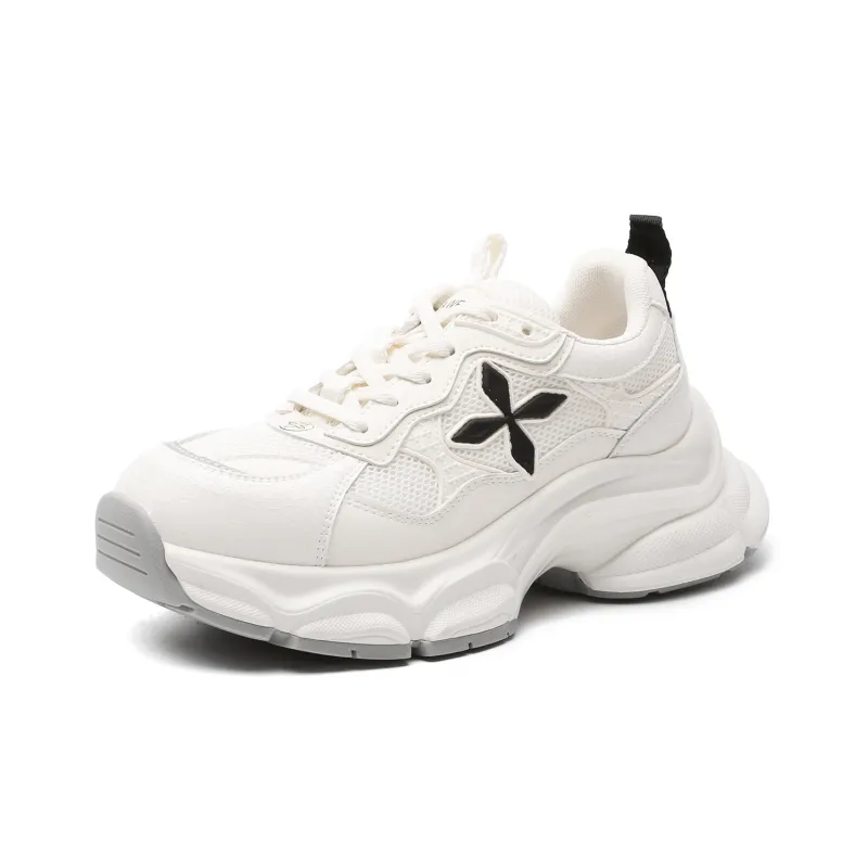 STELLA WEISZ Anti-Slip And Wear-Resistant Lightweight Height Increasing Coverage Low-Top Chunky Sneakers Women's-6