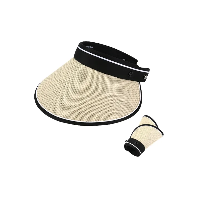 BAIJUAN Straw Woven Polyester Sun Protection Hats Unisex-5