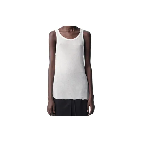 Ann Demeulemeester Tank Tops Women's White