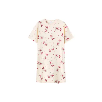 Huggy Kissy Nightgown Women's Apricot