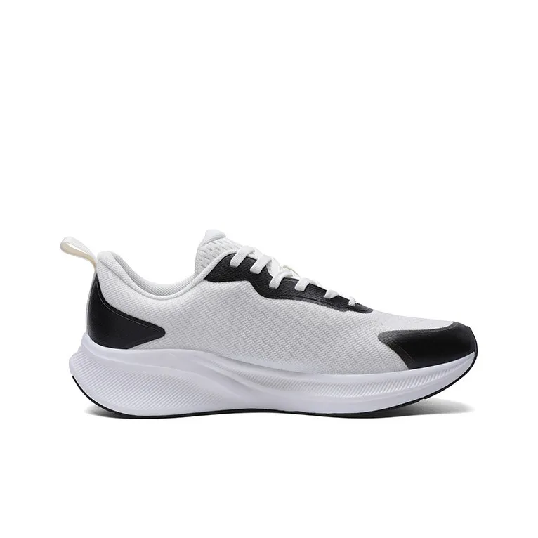 LPMX Running Shoes Men Low Top Beige White Black-1