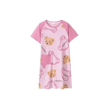 Huggy Kissy Nightgown Women's Light Purple