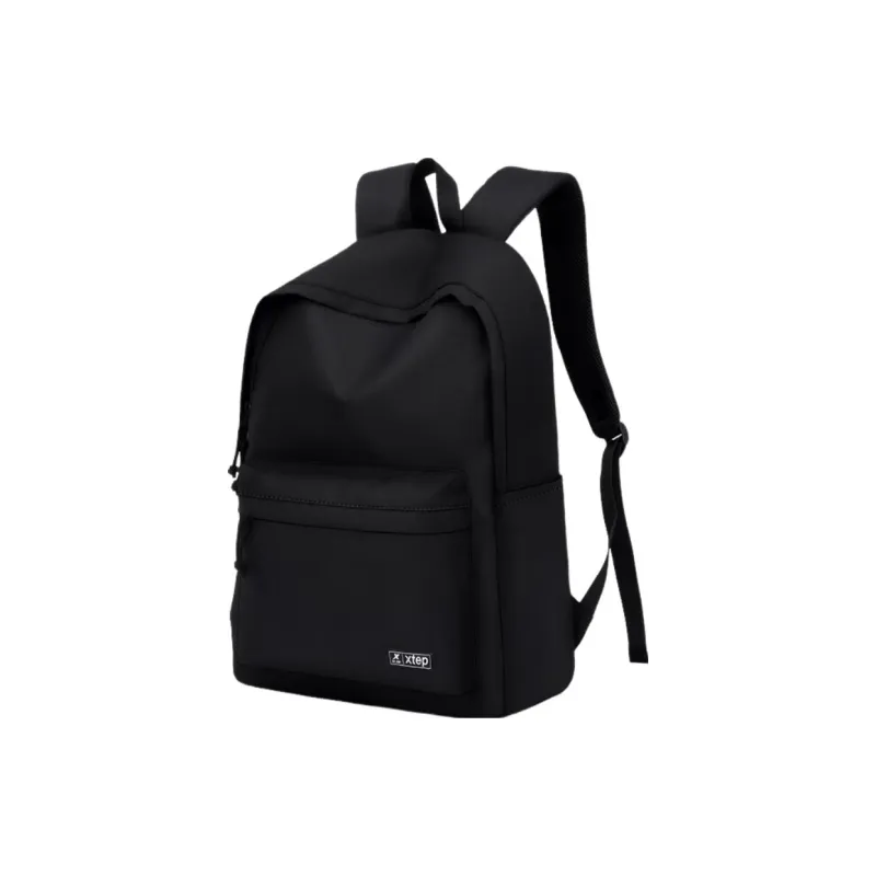 XTEP Polyester Backpack Regular Unisex Beige Black-5
