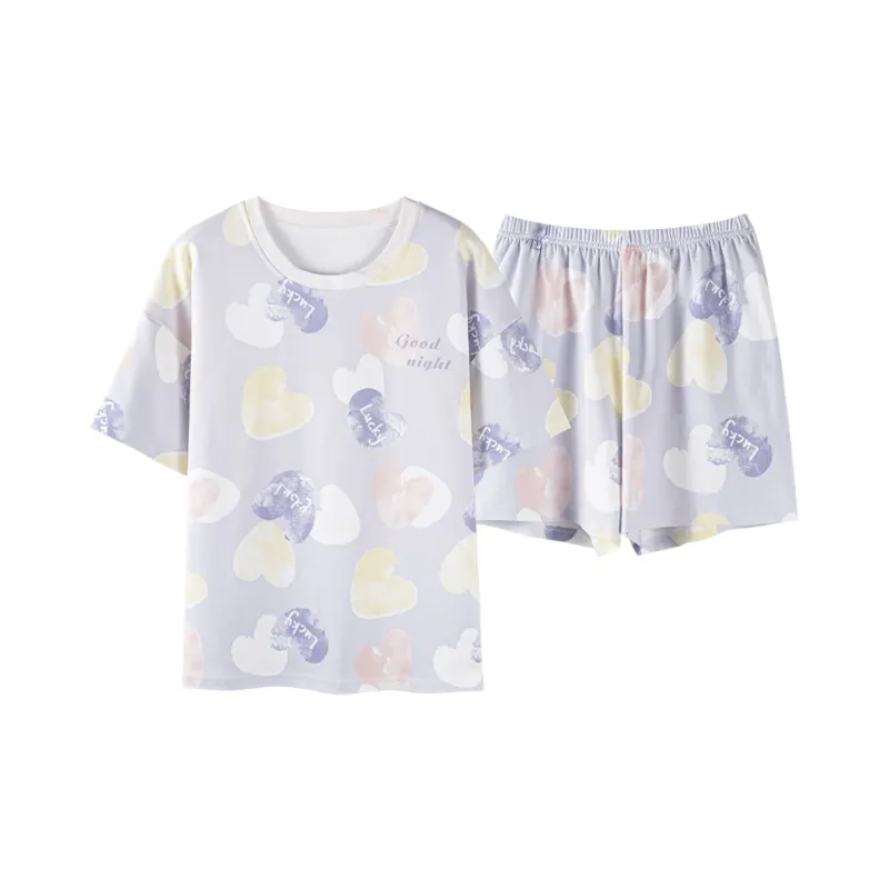 GOSO Pajama Set Women's Purple Shades-0