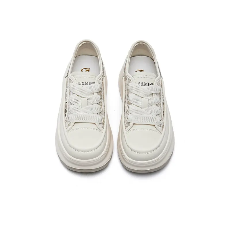 15 MINS Anti Slip Wear Resistant Low Top Skateboard Shoes Women's-9