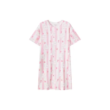 Huggy Kissy Nightgown Women's Light Pink