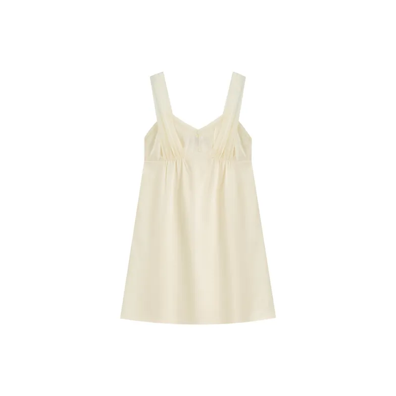 MB Nightgown Mulberry Silk Women's Light Yellow-0