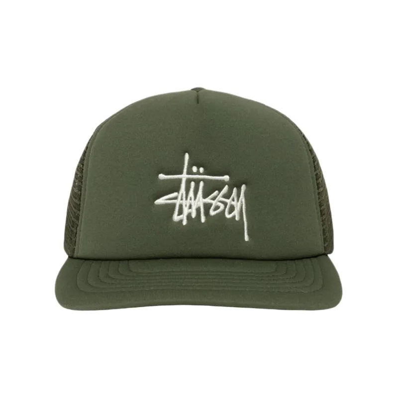 Stussy Trucker Big Basic Snapback-1