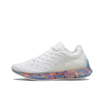 Reebok Women's Zig Kinetica 'White Blue Pink' Women's