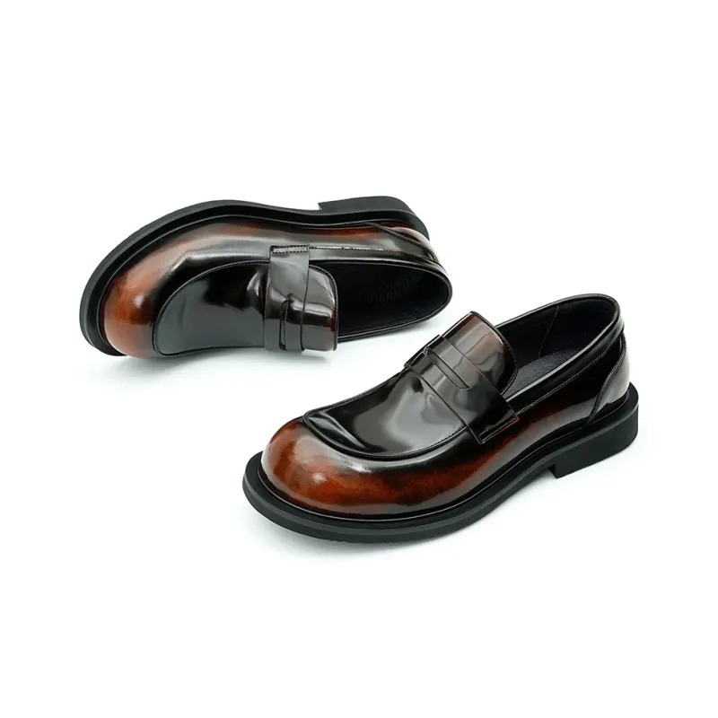ASTON M.JAZZ Loafers Men Black/Brown-10