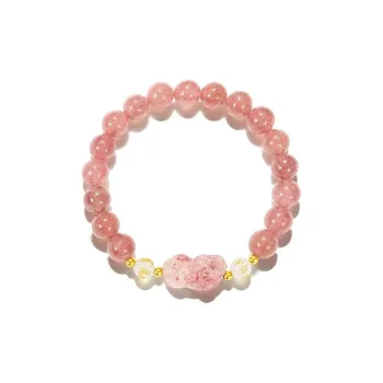 FUSSEM Crystal Jade Bracelets Unisex
