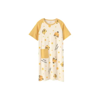 Huggy Kissy Nightgown Women's Apricot