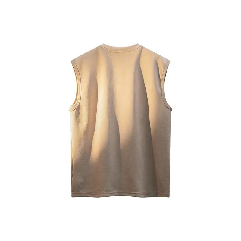 BOBBY ABLEY Loose Fit Casual Crew Neck Moisture Wicking Heavyweight Sleeveless Tank Top Unisex-7