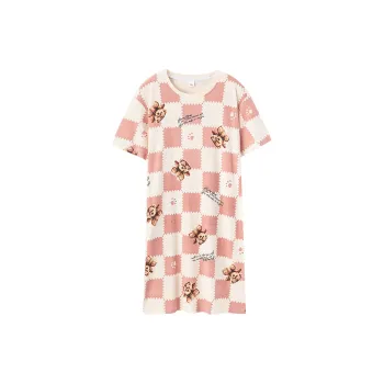 Huggy Kissy Nightgown Women's Light Pink