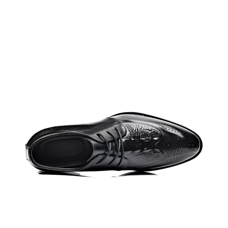 Help Men's Casual Shoes Men Low Top Black-3