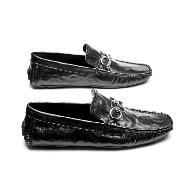 LEYGMENLG Casual Shoes Men's Black-4