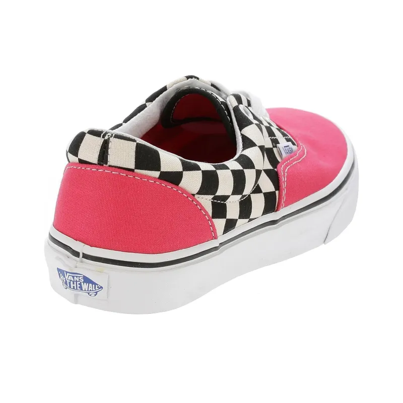 Vans Era 2-Tone Platform Slip-Resistant Cushioning Low-Top Skateboard Shoes Unisex Rogue Red-2