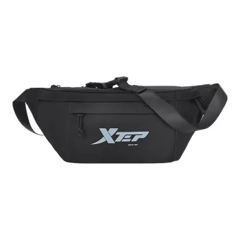 XTEP Fabric Fanny Pack Regular Unisex Black/White