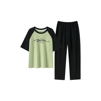The Story Of The Flower Season Pajama Set Women's Green