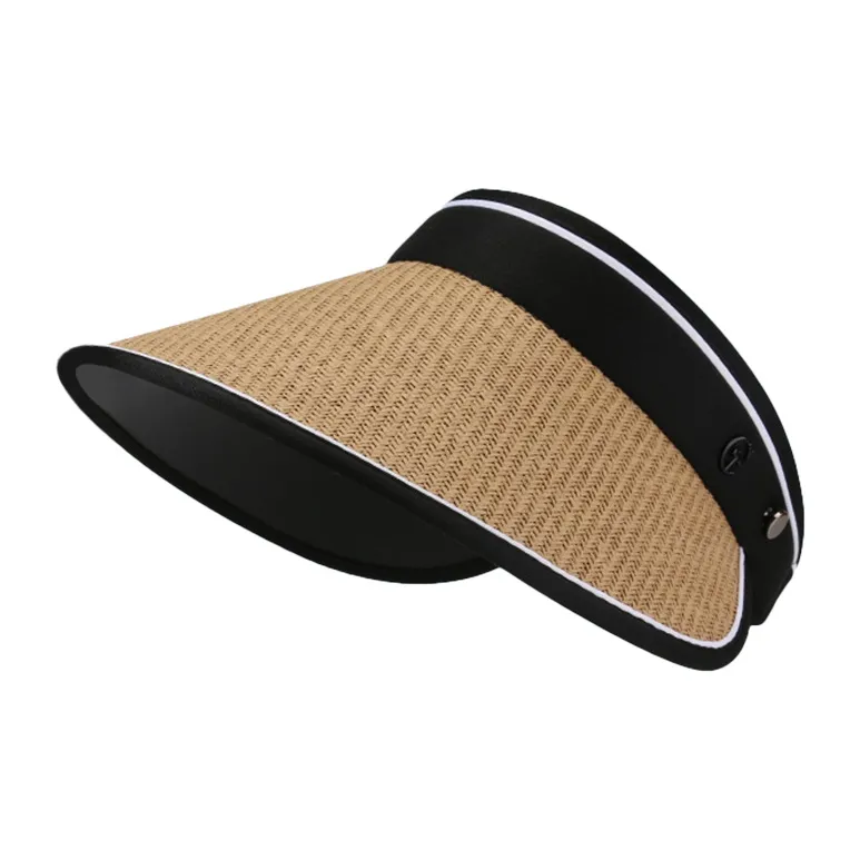 BAIJUAN Straw Woven Polyester Sun Protection Hats Unisex-1
