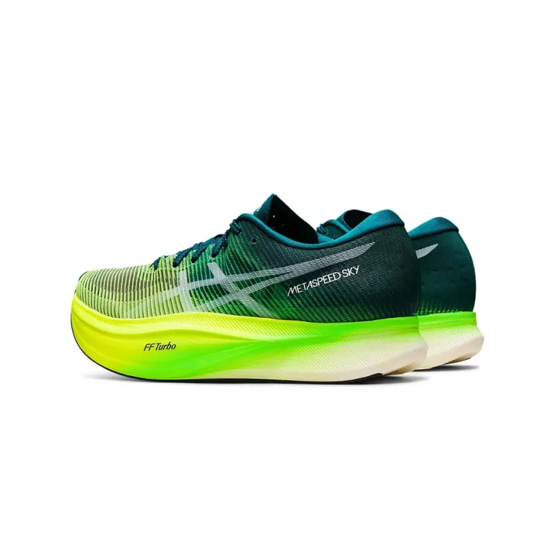 Asics Metaspeed Sky+ Velvet Pine Safety Yellow-3