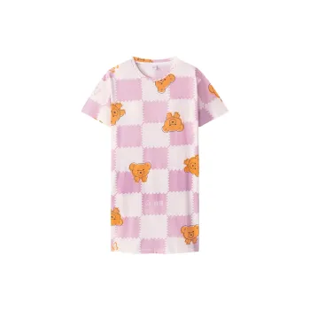 Huggy Kissy Nightgown Women's Light Purple