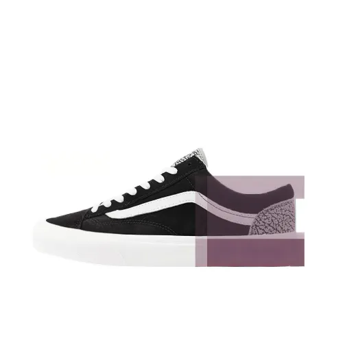 Vans Style 36 Skateboard Shoes Unisex Low-Top Black/Grey