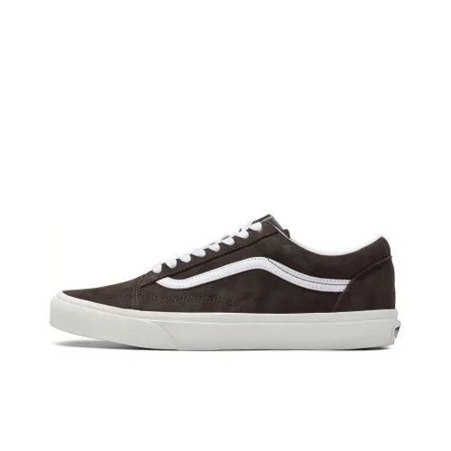 Vans Old Skool Skateboard Shoes Unisex Low-Top Dark Brown