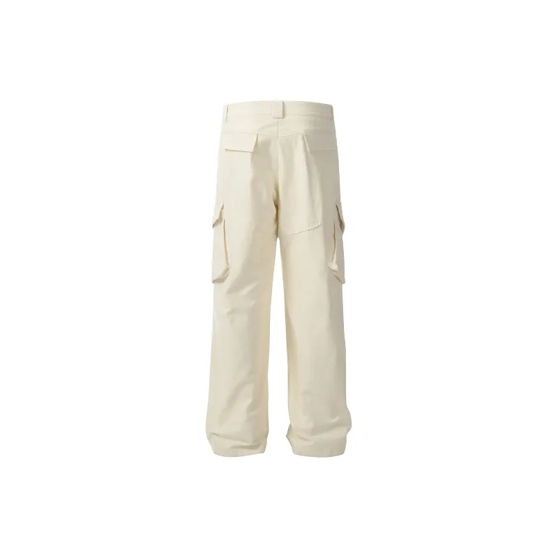 MT99 Casual Pants Unisex Apricot-1