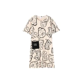 Huggy Kissy Nightgown Women's Apricot